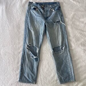 American Eagle Outfitters Light Blue Boyfriend Jeans